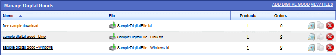 Manage Digital Goods